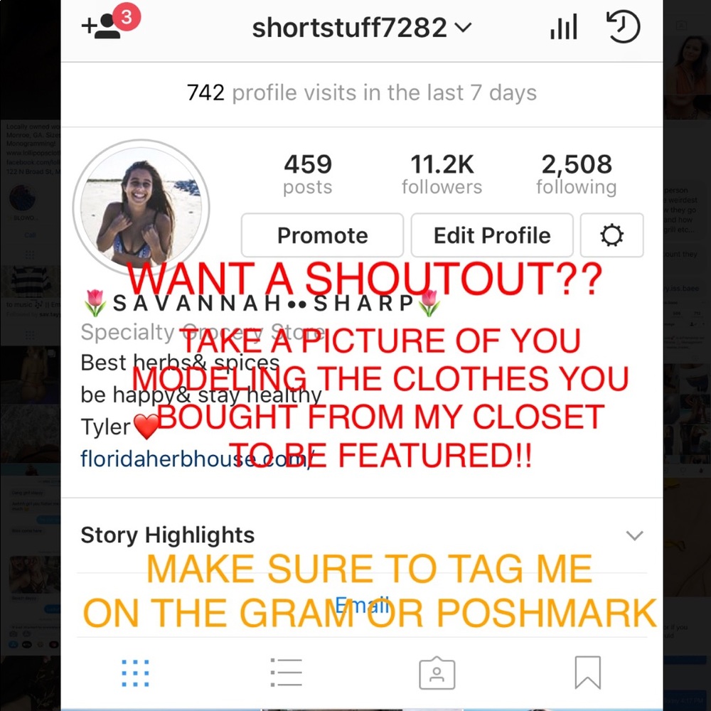 I WANT TO SHOW YOU OFF TO MY FOLLOWERS